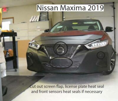 Lebra Front End Mask Cover Bra Fits Nissan Maxima 2019-2023 19 20 21 22 23