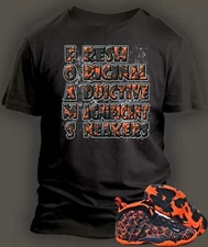 Graphic Tee shirt to Match Air  MAGMA FOAMPOSITES Shoe Men Short Sleeve Tee