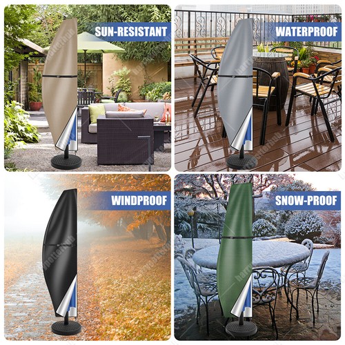 Parasol Umbrellas Patio Cover Outdoor Garden Market Table Big Covers Waterproof - Picture 5 of 22