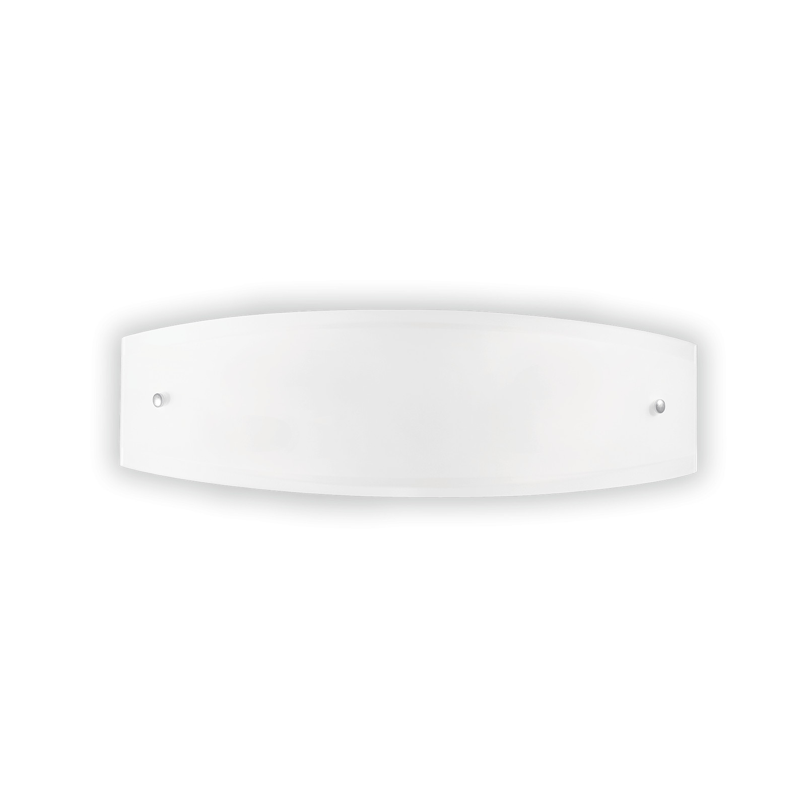 Ali Ap2 Applique Rettangolare in Vetro Bianco Acidato - Offerta Online