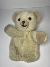 Snuggle Fabric Softener Teddy Bear Sherpa Hand Puppet 12 Russ 1985 Plush Korea