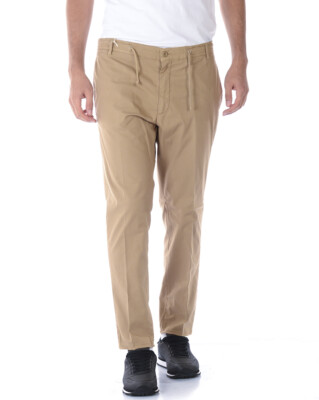 Danielle Alessandrini Trouser Cotton Jeans Men's Beige Pants P34203702 20