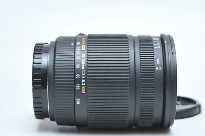 Sigma 18-250mm f3.5-6.3 DC MACRO OS HSM Lens For A Mount *NO AF/ AS IS*No Return