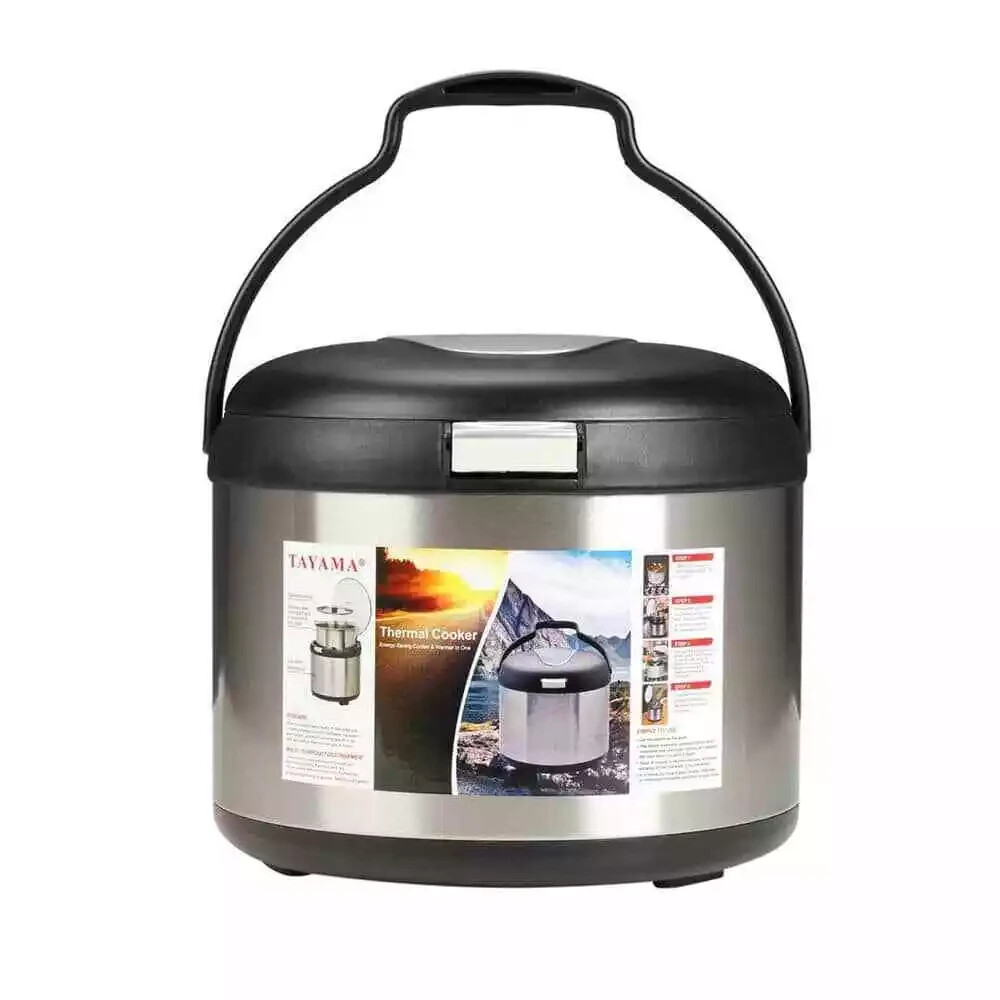 5qt Pot Black, Insulated Potluck Camping
