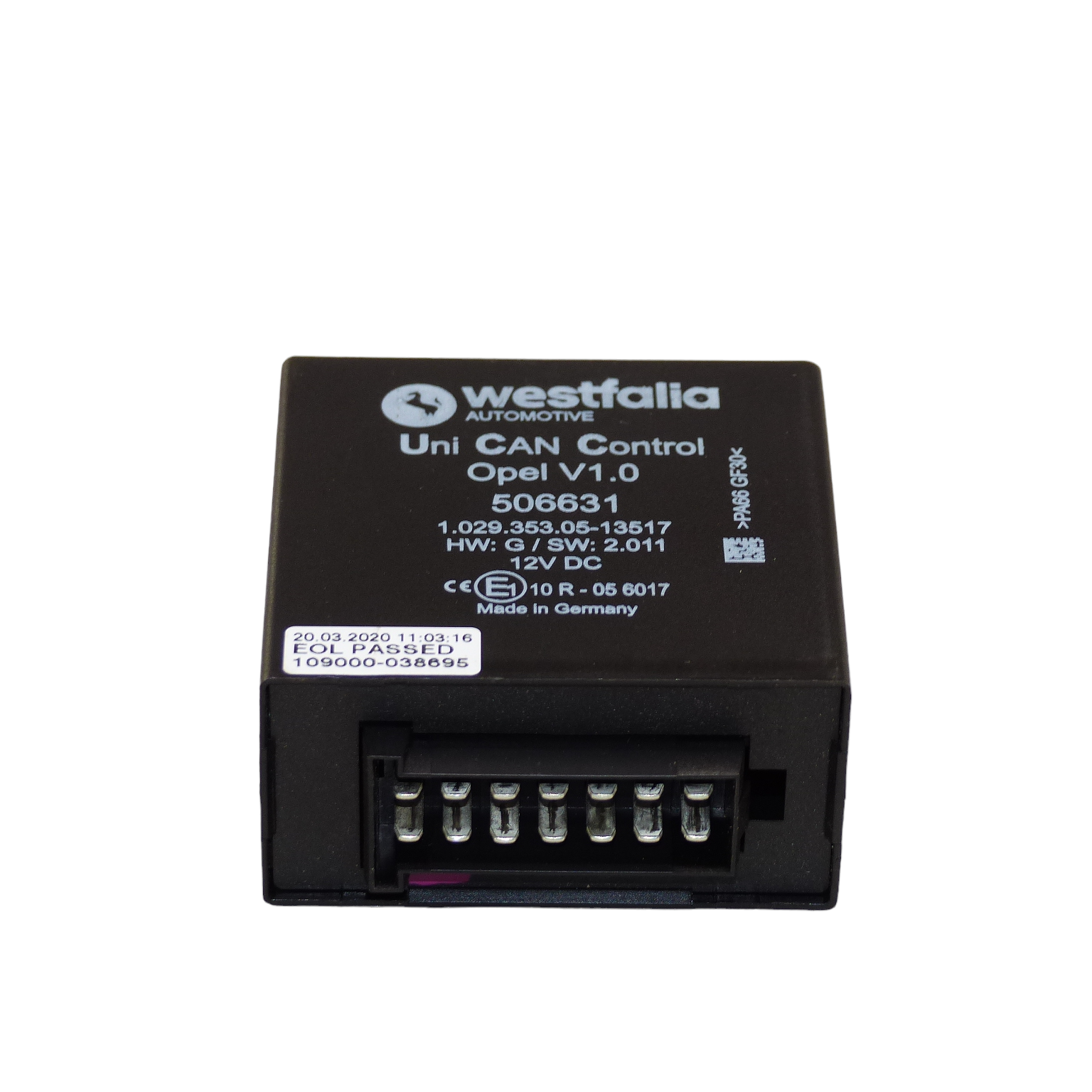Steuergerät Anhänger Westfalia Opel Zafira C Licht Blinker Modul