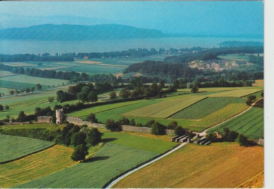 AVENCHES, SCHWEIZ - DIE RÖMISCHE WAND FARBPOSTKARTE
