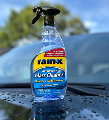 Auto Glass Cleaner, 23 oz. Cleans Car Windows Windshields Auto Glass Surfaces