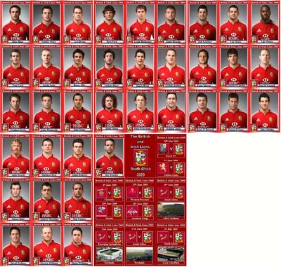 British and Irish Lions tour of South Africa 2009 Rugby Trading