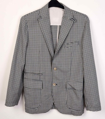 NINO DANIELI Uomo UK 40 USA Giacca Cotone a Quadri Abito Sport Eu 50 M |  eBay