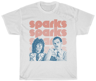 Sparks 80s Retro Aesthetic Music Fan Vintage T-Shirt S-5XL Men Women Unisex