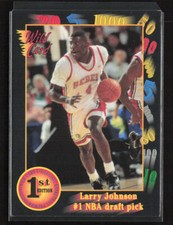 1991-92 Wild Card #1 Larry Johnson UNLV Runnin' Rebels