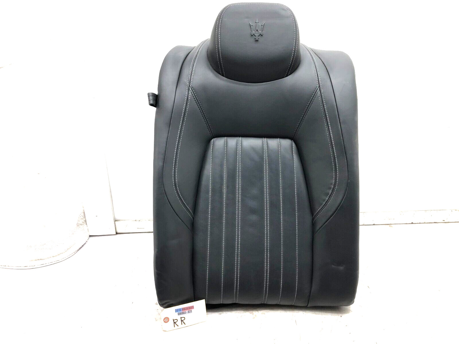 2014-2017 MASERATI GHIBLI Q4 RIGHT PASS REAR UPPER SEAT CUSHION & HEADREST OEM