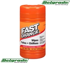 Permatex 25051 Fast Orange Hand Cleaner Wipe - 72 Count