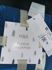 BNWT Lovely M&S Boys Fleece Dinosaur Pyjamas  Age 18-24m 🦕🦖