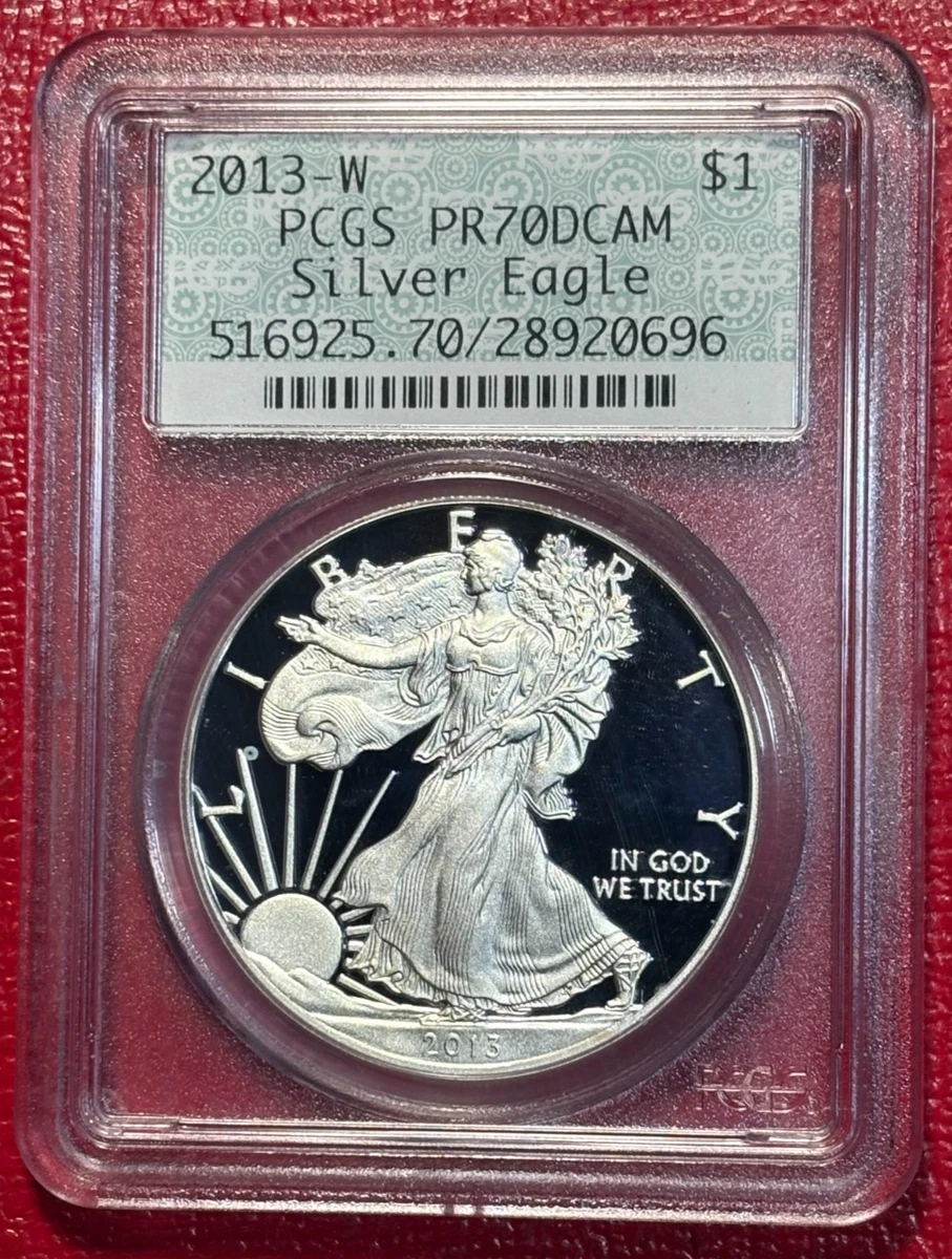 American Eagle PR 70 Graded 2013 Silver Bullion Coins for sale | eBay