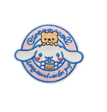 Cinnamoroll Hello Kitty Kawaii Sanrio Patch, Adhesive/Sew On