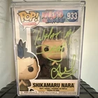 Funko Pop! Vinyl Shikamaru Nara Naruto #933 Autographed JSA With Protector
