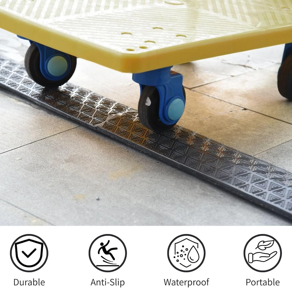 Paquete de 4 cubiertas de cable de 6 pies para manguera y cable protector de cable duradero Foto 3 de 4