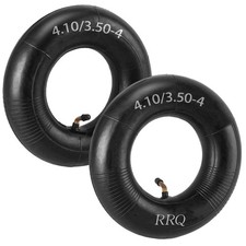 2 Pack 4.10/3.50-4 Tire Inner Tube with TR-87 Bent Valve Stem, 4.10/3.50-4 He...