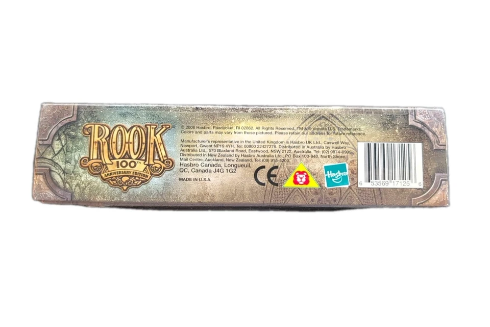 2006 Hasbro ROOK 100th Anniversary Edition Deluxe Card Game **NEW/SEALED** - Image 4 of 4
