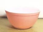 Vintage Pyrex #402 Pink Mixing Bowl 1.5 Qt Flamingo Pink Milk Glass
