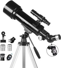 Telescope 70mm Aperture 500mm Kids  Adults Astronomical Refracting Telescopes