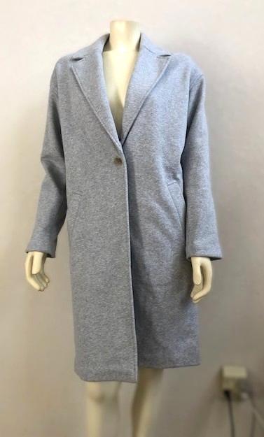 ALO Yoga VIP Trench Coat Blazer Heather Grey Unisex XS | eBay