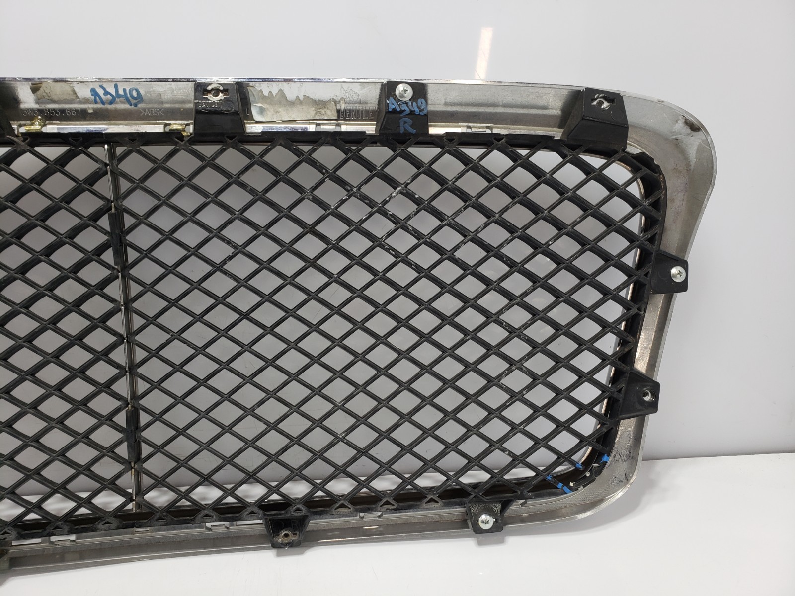 ✅ 2012-2018 OEM Bentley Continental GT GTC Front Grille Chrome Bezel Trim NOTE*
