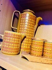 1970s Hornsea Saffron Collection Tea Set