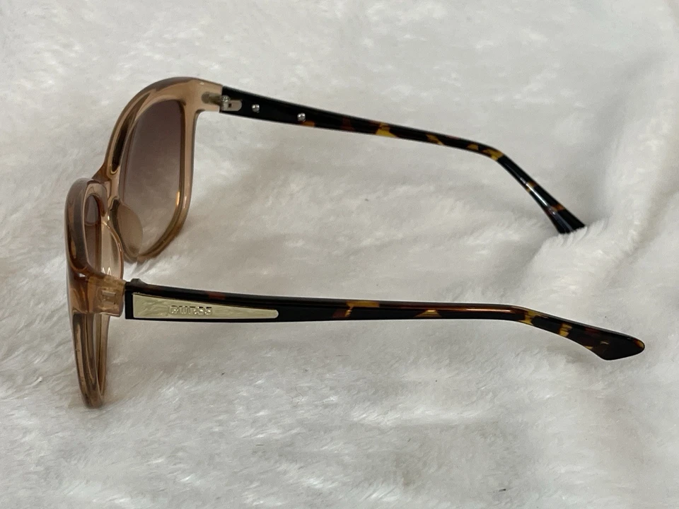 Gafas de sol Guess GU7346 TO-34 rosa salmón habana ojo de gato marco de plástico 58-16-135 Foto 4 de 4