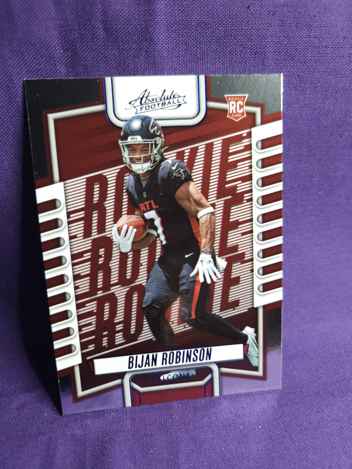 2023 Panini Absolute - Rookies Bijan Robinson #106 Blue (RC)