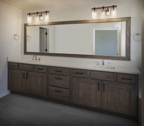 Minka Lavery 4633 Bridlewood 3 Light 23"W Bathroom Vanity Light - Grey - Picture 7 of 8