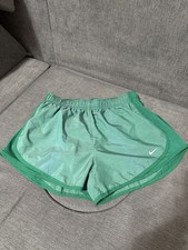 Nike Women  s Dri-Fit Tempo Brief Lined Running Shorts 3  Mid-Rise Large Green