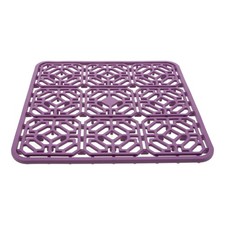 Sink Draining Sink Mat Kitchen Sink Square  Silicone Protector Pad Drying Mat