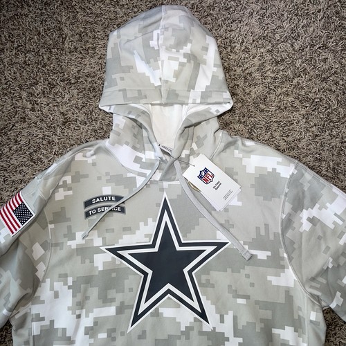 Nike Dallas Cowboys 2024 Salute to Service Hoodie Herren 2XL Fleecepullover NEU - Bild 3 von 11