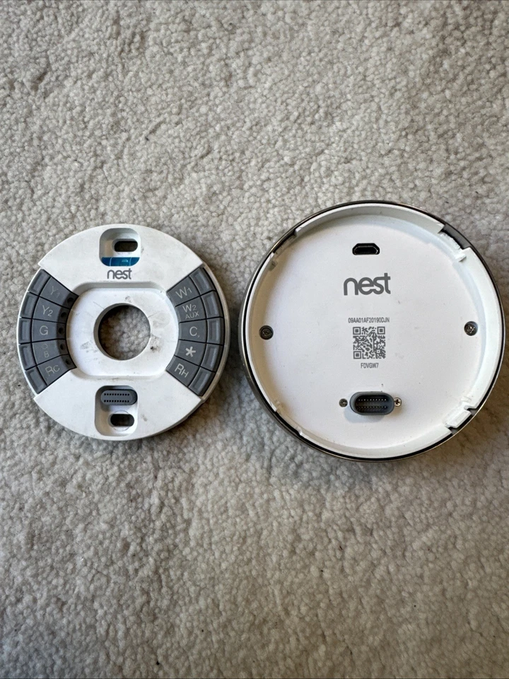 Nest 01A T100577 Silver 2st Generation Stainless Steel Wi-Fi Learning Thermostat - Image 4 of 4