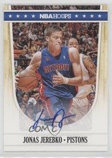 2011-12 NBA Hoops Auto Jonas Jerebko #57 Auto 0o9