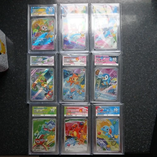 First Partner Illustration Collection Series 1 Sequential Full Set Ace Graded