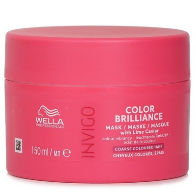 Wella - Invigo Color Brilliance Maske mit Lime Caviar für grobes gefärbtes Haar 