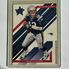 Leaf Rookies & Stars Tom Brady New England Patriots #56 Football Card 2004