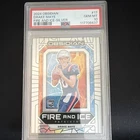 Panini Obsidian Fire and Ice Silver Drake Maye Patriots Rookie #17 /99 2024 POP5