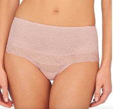 Natori MEDIUM Beyond Brief Panty NWOT 778286 Rose Beige