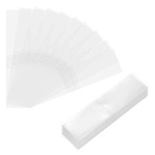 400Pcs Clear Perforated Shrink Band 135x35mm Fits Cap Diameter 77-81mm