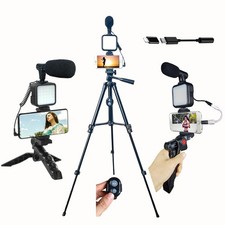 Vlogging Kit for iPhone, Vlogging kit for Android Phone,YouTube Starter Kit w...