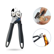 Tool Can Food Kitchen Smooth Cut Bottle Opener Jar Camping Tin Stainless Steel