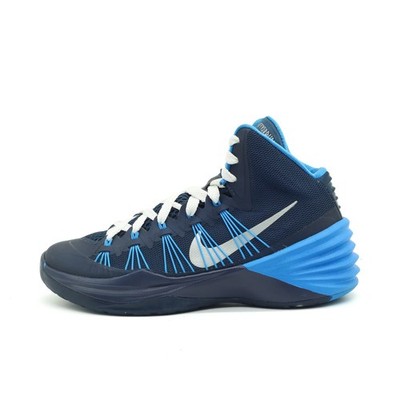 Nike Damen Hyperdunk 2013 Sneaker Blau Mesh High Top Basketballschuhe EU 36.5