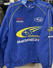 Subaru Impreza  Zippered Windbreaker Jacket Sizes UK Size XS-3XL