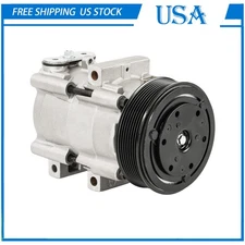 A/C Compressor For 1997-2001 Ford F-150 4.6L 03-2007 F-250 Super Duty 8 Groove