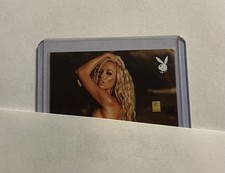 1 Playboy Card With A 1 Grain 24K Gold Bar!!!