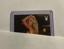 1 Playboy Card With A 1 Grain 24K Gold Bar!!!